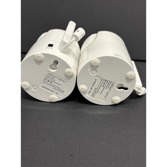 2 Infant Optics DXR-8 Replacement Wireless CAMERA ONLY White W/ AC Power Adapter - Picture 5 of 8
